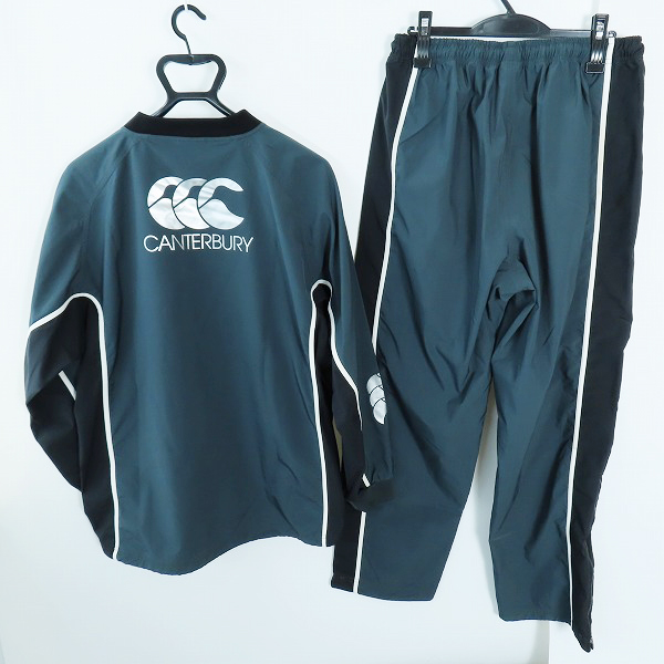 実際に弊社で買取させて頂いたCANTERBURY/カンタベリー BRAVE LUPUS/東芝ブレイブルーパス トラックジャケット/パンツ セットアップ/3Lの画像 1枚目