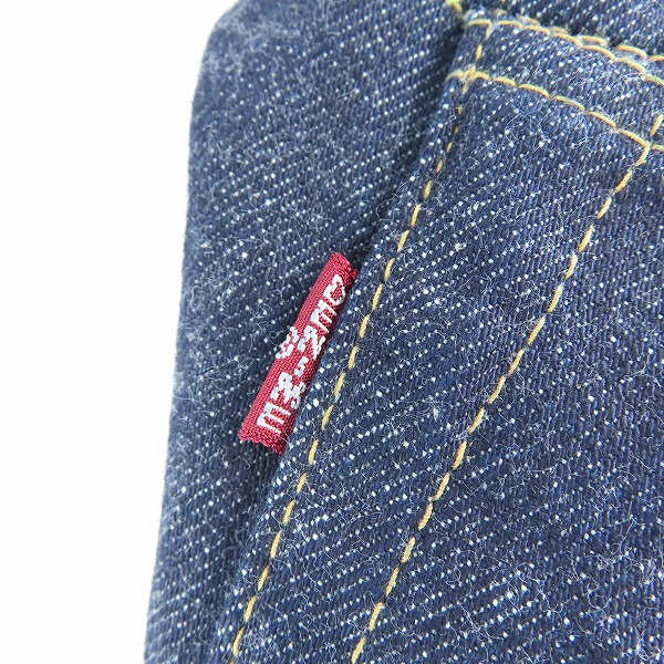 実際に弊社で買取させて頂いた【未使用】DENIME/ドゥニーム Lot.220A OFFSET XX MODEL ワンウォッシュ デニムパンツ W36の画像 7枚目