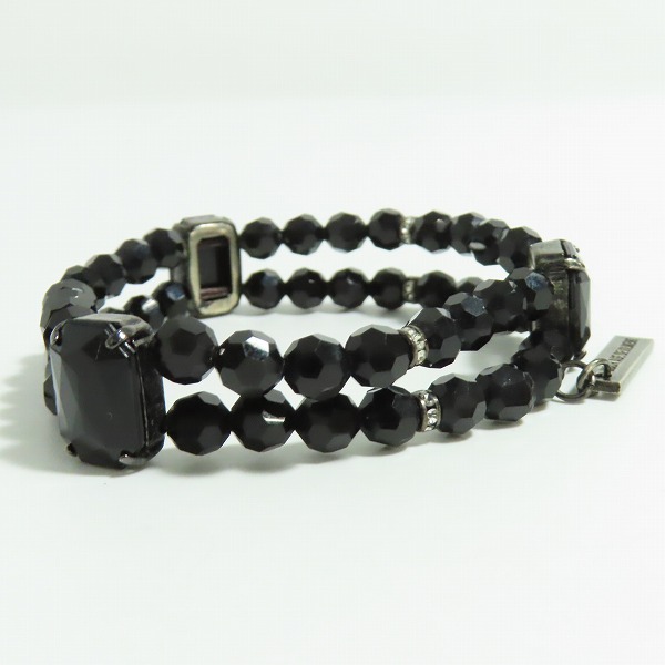 実際に弊社で買取させて頂いたMoonage Devilment/ムーンエイジデビルメント  ダブル  ストーンブレスレットの画像 2枚目