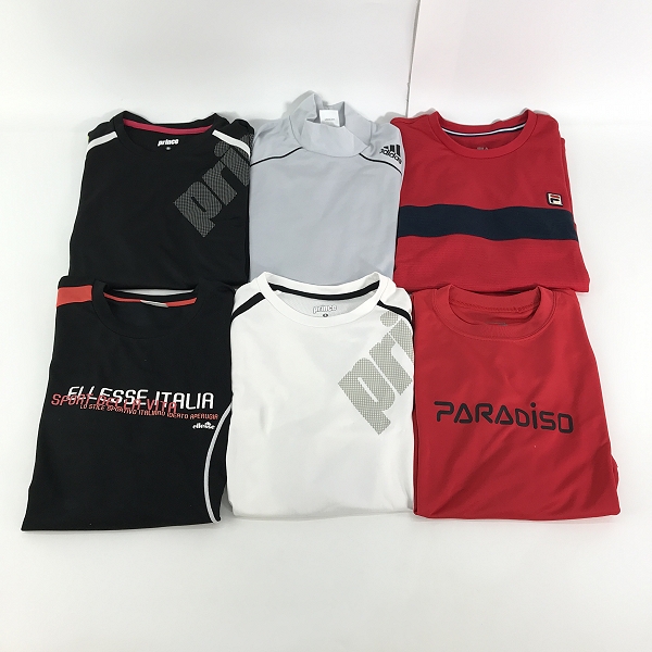 実際に弊社で買取させて頂いた【おまとめ】Prince/プリンス FILA/フィラ adidas/アディダス 他 トレーニングウェア/カットソー/Tシャツ