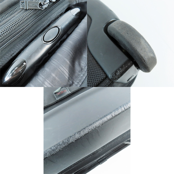 実際に弊社で買取させて頂いたTUMI/トゥミ エクスパンダブルキャリー 二輪キャリー ビジネスバッグ /26103DHの画像 7枚目