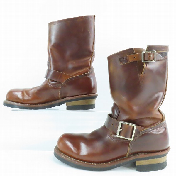 実際に弊社で買取させて頂いたRED WING/レッドウィング エンジニアブーツ カッパー ラフ＆タフ 2972/8Dの画像 3枚目