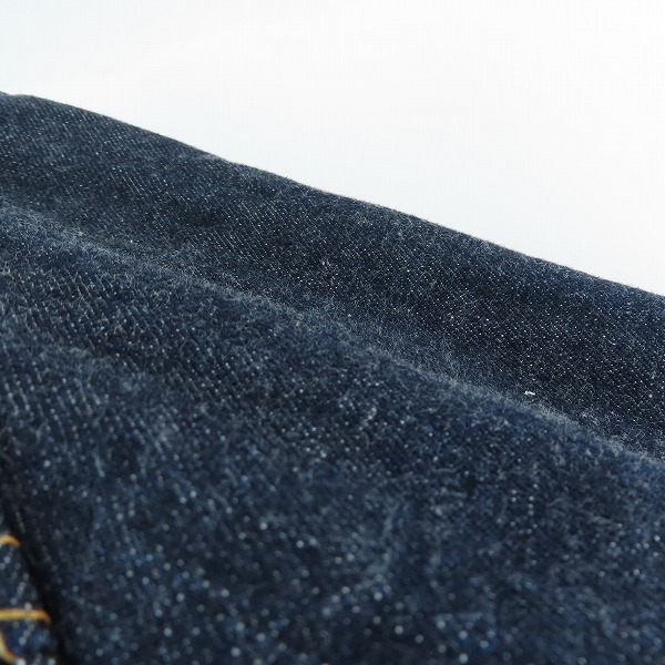 実際に弊社で買取させて頂いたSUGAR CANE/シュガーケーン デニムジャケット/Gジャン SC11962/40の画像 5枚目