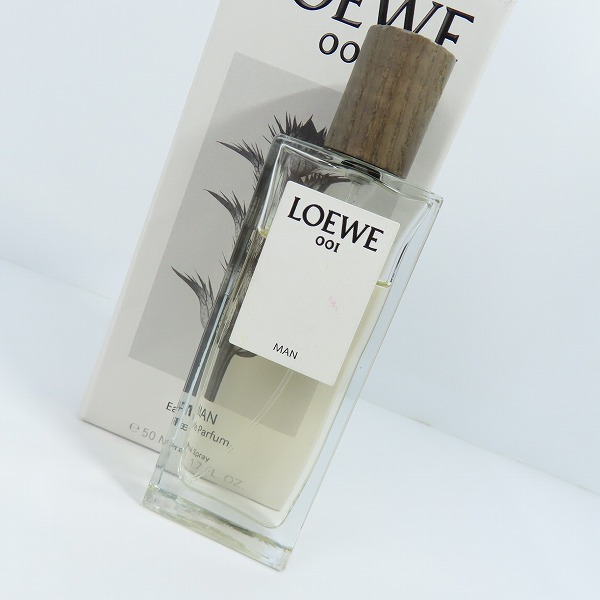 実際に弊社で買取させて頂いたLOEWE/ロエベ オードゥ パルファム 001 マン/香水 50ml