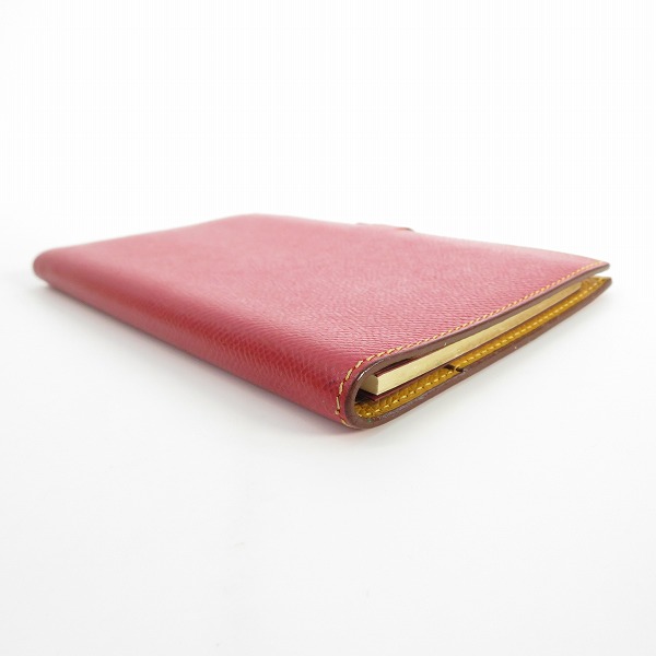 実際に弊社で買取させて頂いたHERMES/エルメス アジェンダヴィジョン クシュベル レザー手帳カバーの画像 2枚目