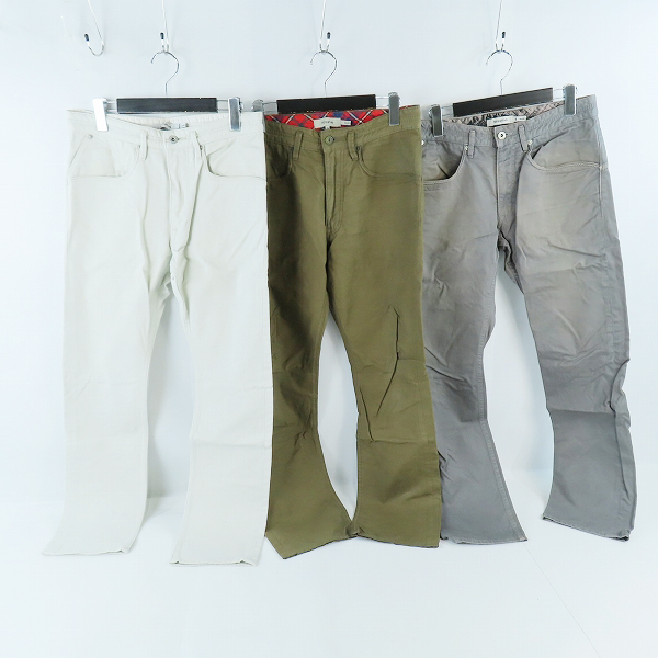 実際に弊社で買取させて頂いたnonnative/ノンネイティブ パンツ 3点セット