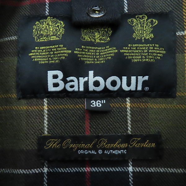 実際に弊社で買取させて頂いたBarbour/バブアー SL SOLWAY WASHED 1702271/36の画像 2枚目