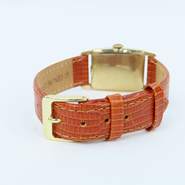 実際に弊社で買取させて頂いたHAMILTON/ハミルトン 10K スクエア型 手巻き/腕時計/ウォッチの画像 2枚目