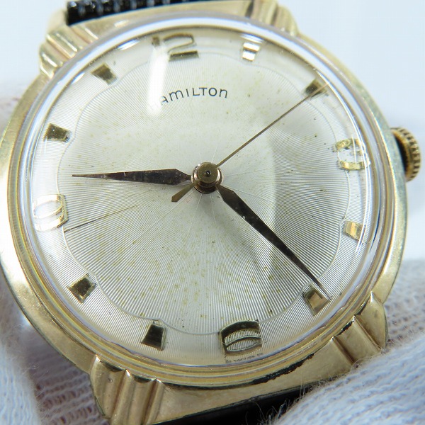 実際に弊社で買取させて頂いたHAMILTON/ハミルトン 10K 手巻き 腕時計/ウォッチの画像 7枚目