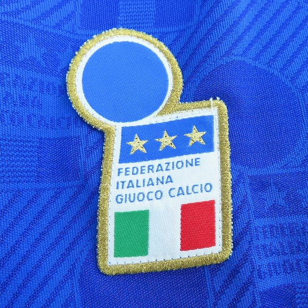 実際に弊社で買取させて頂いたdiadora/ディアドラ 1994年 サッカー イタリア代表 ホームユニフォーム /Mの画像 4枚目