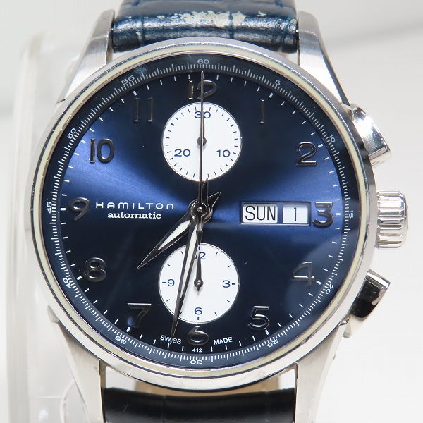実際に弊社で買取させて頂いたHAMILTON/ハミルトン ジャズマスター マエストロ クロノグラフ 自動巻 H32576641