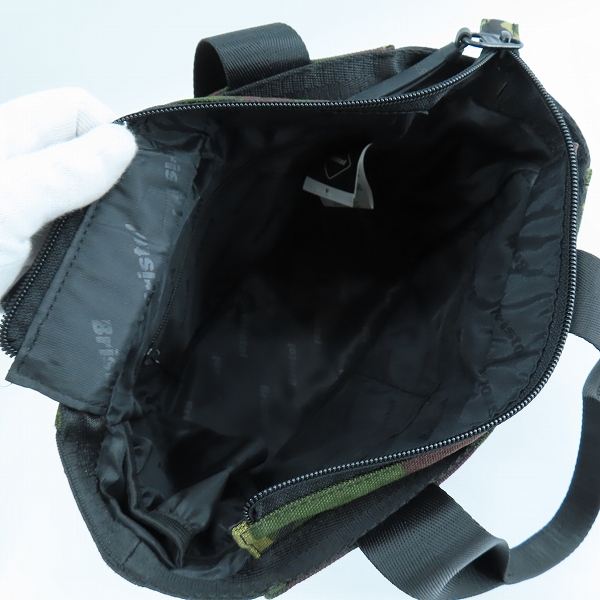 実際に弊社で買取させて頂いたF.C.Real Bristol/エフシーレアルブリストル 2way 23SS スモール トートバッグ カモフラ FCRB-220104の画像 3枚目