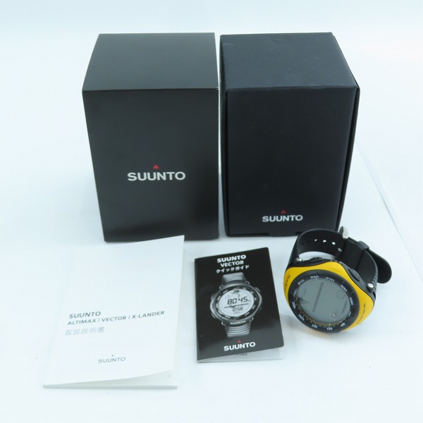 実際に弊社で買取させて頂いたSUUNTO/スント Vector/ベクター the final edition  腕時計 SS010600610【動作未確認】の画像 5枚目
