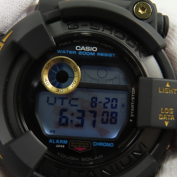 実際に弊社で買取させて頂いたG-SHOCK/Gショック MASTER OF G-SEA FROGMAN/フロッグマン 30周年記念 GW-8230B-9AJRの画像 5枚目