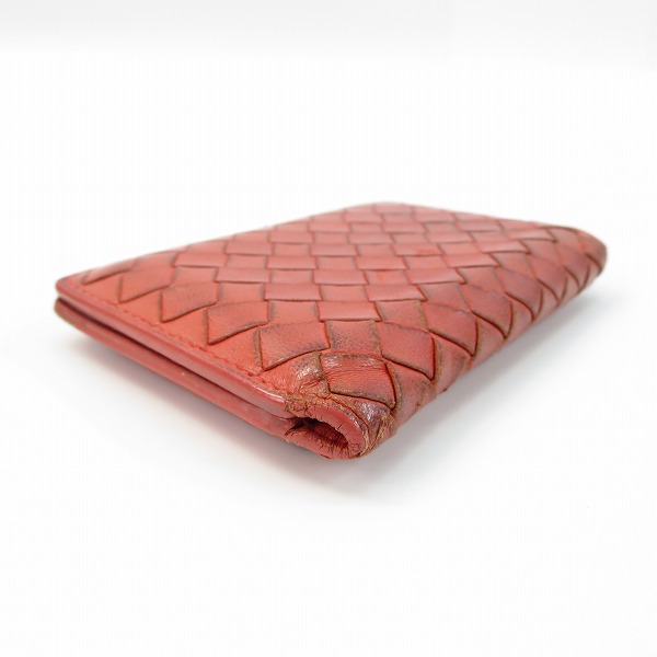 実際に弊社で買取させて頂いたBottega Veneta/ボッテガ ヴェネタ イントレチャートレザー カードケース/パスケースの画像 2枚目