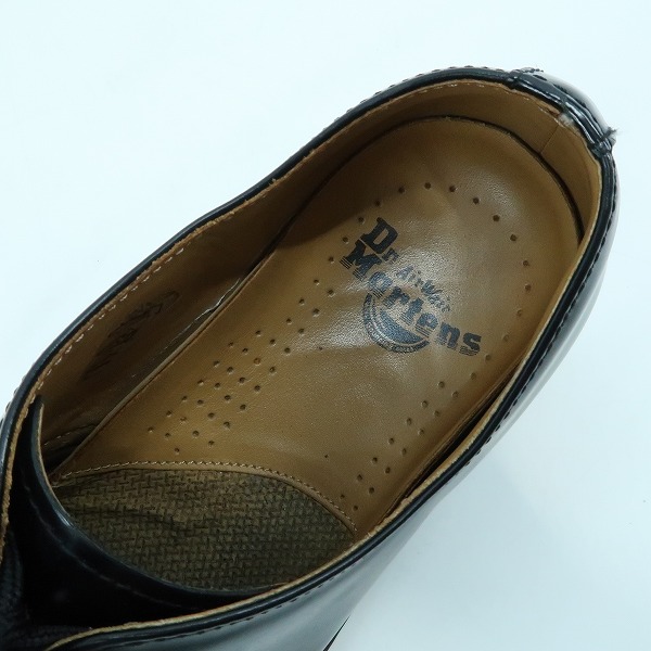 実際に弊社で買取させて頂いたDr.Martens/ドクターマーチン 1461 3EYE GIBSON SHOE 3ホールシューズ ブラック UK7の画像 4枚目