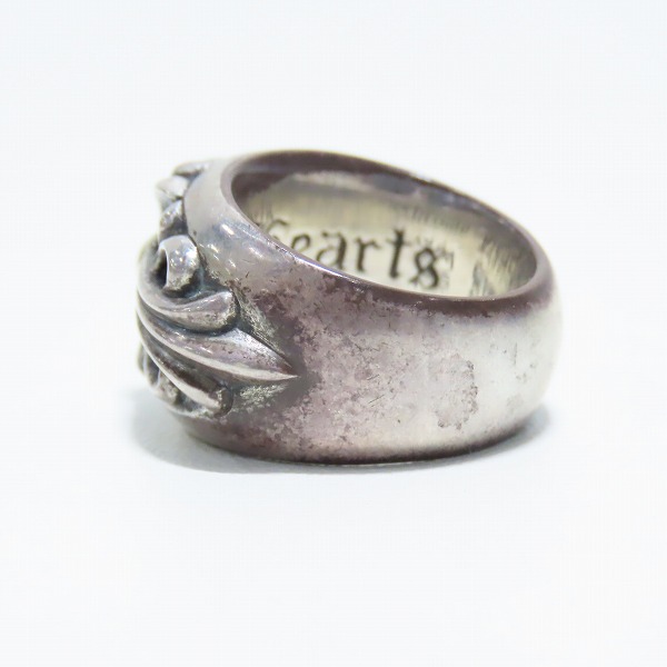 実際に弊社で買取させて頂いたCHROME HEARTS/クロムハーツ フローラルクロスリング/8号の画像 2枚目