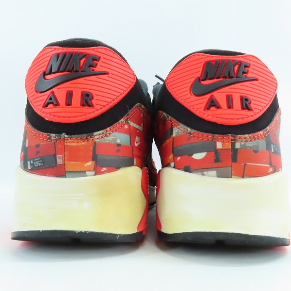 実際に弊社で買取させて頂いたNIKE×atmos/ナイキ×アトモス AIR MAX 90 PRNT/エア マックス 90 プリント AQ0926-001/27.5の画像 1枚目