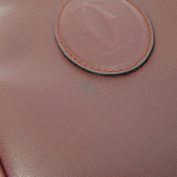 実際に弊社で買取させて頂いたCartie/カルティエ マストライン レザー ショルダーバッグの画像 8枚目