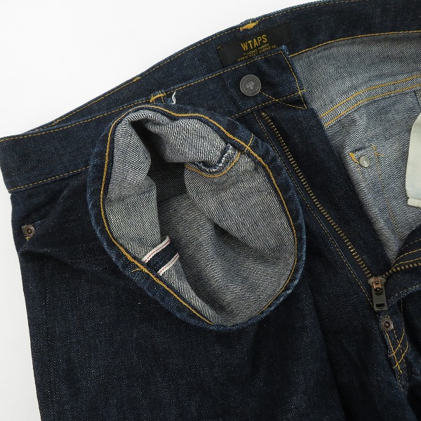 実際に弊社で買取させて頂いたWTAPS/ダブルタップス デニムパンツ インディゴ/M の画像 5枚目