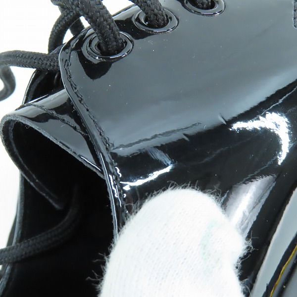 実際に弊社で買取させて頂いたDr.Martens/ドクターマーチン 1461 QUAD パテントレザー 3ホールブーツ/ダービー シューズ/UK5の画像 7枚目