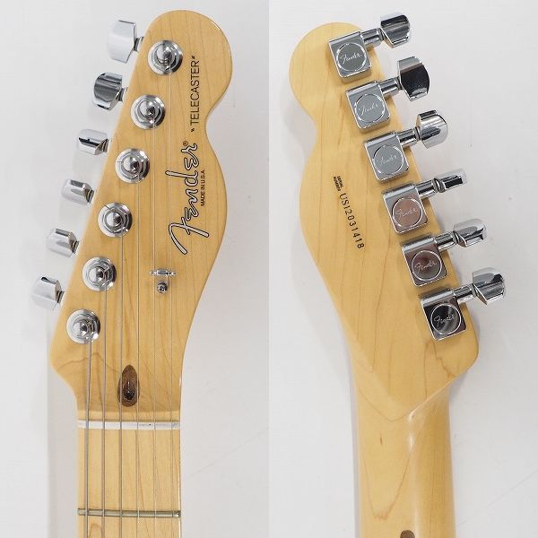 実際に弊社で買取させて頂いた★Fender USA/フェンダー American Standard Telecaster/アメスタ テレキャスター エレキギター2012年製 ギグケース付の画像 2枚目