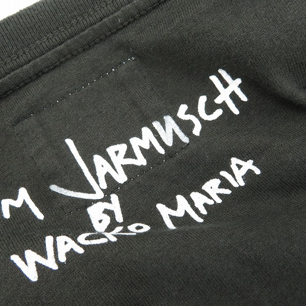 実際に弊社で買取させて頂いたWACKO MARIA/ワコマリア JIM JARMUSCH /ジム ジャームッシュ T-SHIRT/半袖 Tシャツ/Lの画像 6枚目