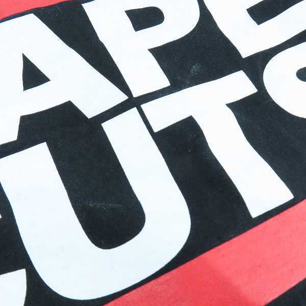 実際に弊社で買取させて頂いたA BATHING APE/アベイシングエイプ 初期タグ BAPE CUTS Tシャツ Lの画像 6枚目
