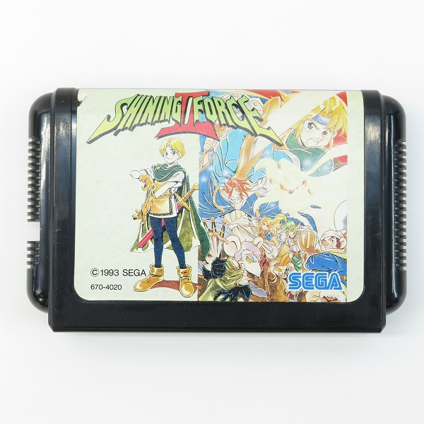 実際に弊社で買取させて頂いたメガドライブ/MD ソフト シャイニング・フォースⅡ 古の封印【動作未確認】の画像 3枚目