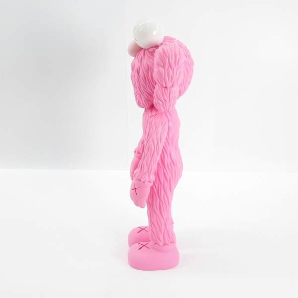 実際に弊社で買取させて頂いたMEDICOM TOY×KAWS/メディコムトイ×カウズ  BFF OPEN EDITION ピンク フィギュアの画像 3枚目