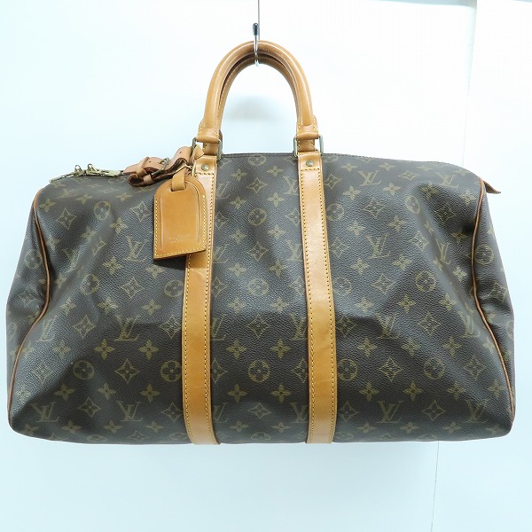 実際に弊社で買取させて頂いたLOUIS VUITTON/ルイヴィトン サックスープル45 モノグラム ボストンバッグ M41624の画像 1枚目