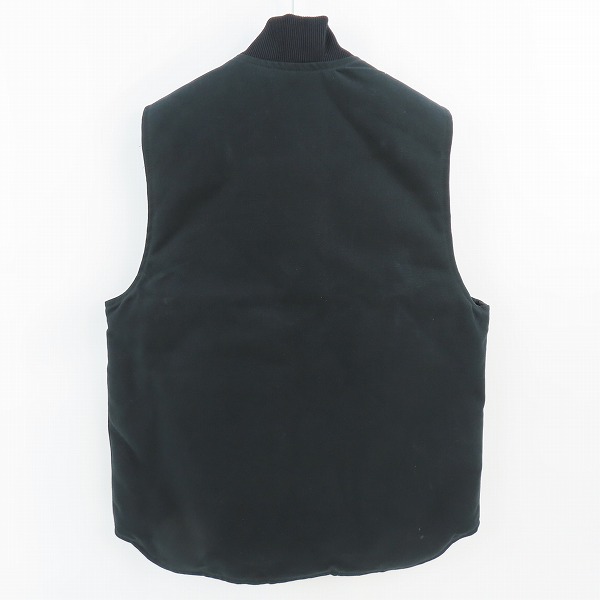 実際に弊社で買取させて頂いたCarhartt/カーハート DUCK VEST/ダックベスト V01-BLK/Mの画像 1枚目