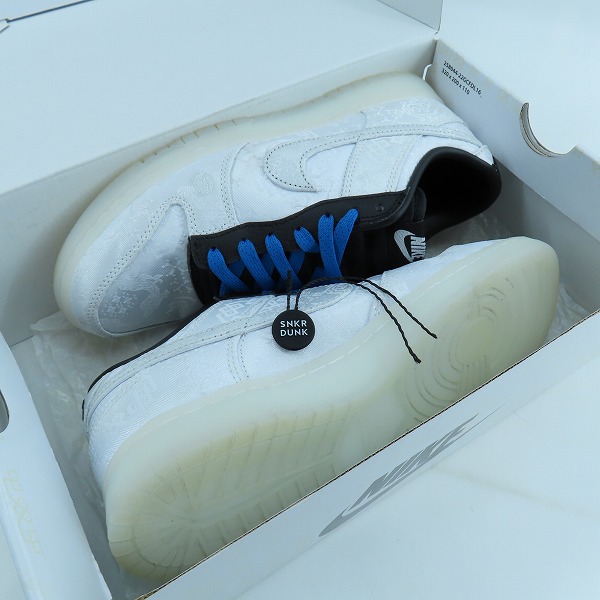 実際に弊社で買取させて頂いたNIKE×CLOT×FRAGMENT DESIGN/ナイキ×クロット×フラグメント デザイン DUNK LOW SP/ダンクロー FN0315-110 /25.5の画像 7枚目