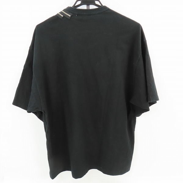 実際に弊社で買取させて頂いたUNDERCOVER/アンダーカバー 23SS 衿2連ZIP半袖PKTEE/ポケット Tシャツ ブラック UC1C4801/2の画像 1枚目