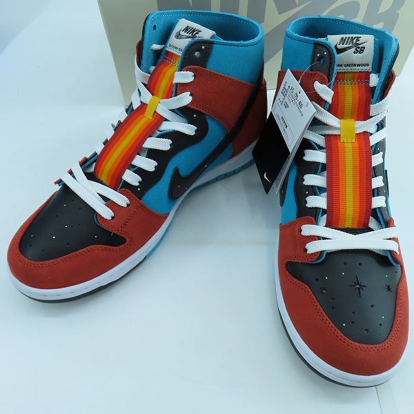 実際に弊社で買取させて頂いた【未使用】NIKE×Di’orr Greenwood/ナイキ×ディオールグリーウッド SB DUNK HI DECON QS/ダンクハイ デコン FQ1775-400/29