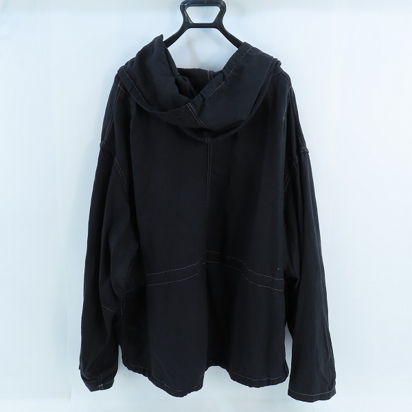実際に弊社で買取させて頂いたANN DEMEULEMEESTER/アンドゥムルメステール ウール フード ジャケット 352-01-49019 /XXSの画像 1枚目