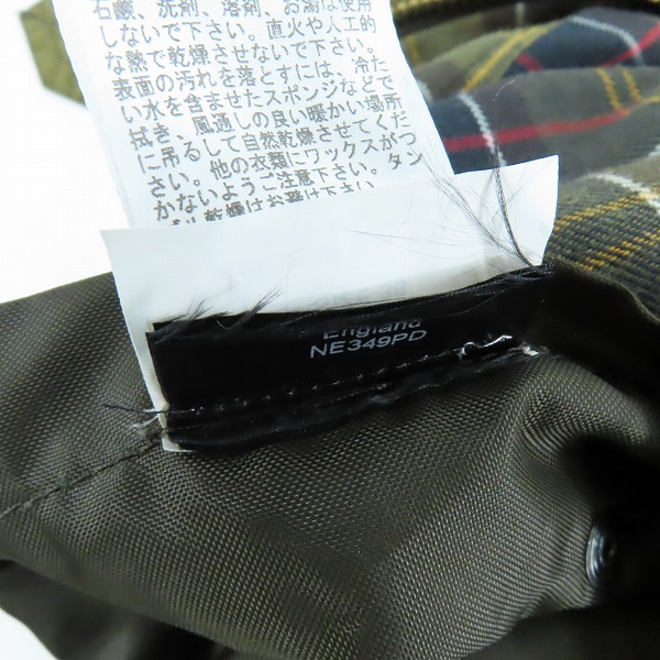 実際に弊社で買取させて頂いたBarbour/バブアー SL SOLWAY WASHED 1702271/36の画像 5枚目