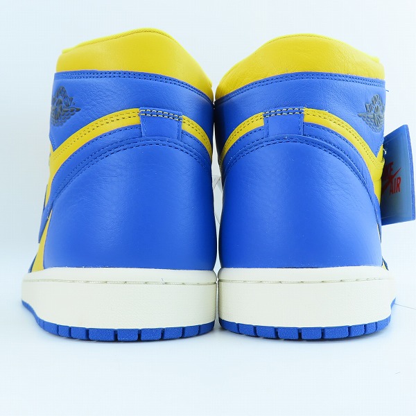 実際に弊社で買取させて頂いた【未使用】NIKE/ナイキ WMNS AIR JORDAN 1 RETRO HIGH OG/エアジョーダン 1 レトロ ハイ リバースレイニー FD2596-700/30.0の画像 1枚目