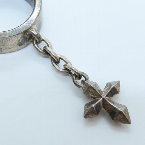 実際に弊社で買取させて頂いたBloody mary/ブラッディマリー Mirage of blaze/ミラージュ オブ ブレイズ クロス付きリング 15-15.5号の画像 5枚目