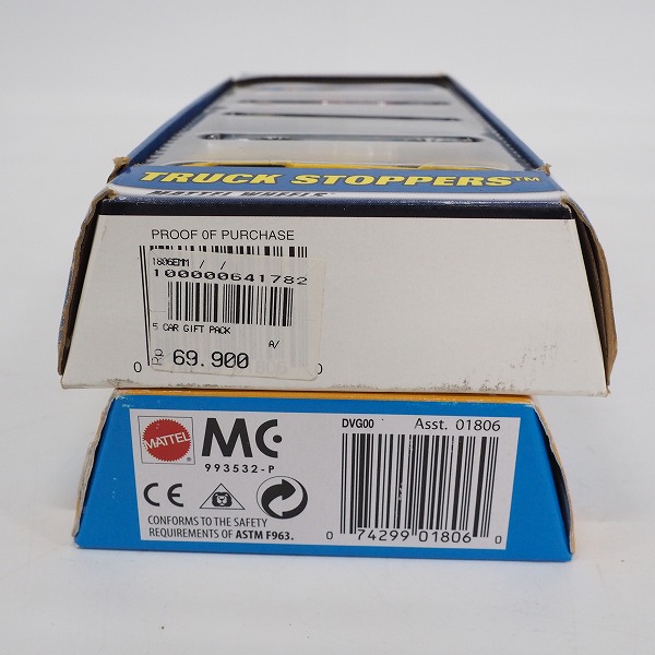 実際に弊社で買取させて頂いた【未開封】Hot Wheels/ホットウィール SURF'S UP 5-PACK ’64 /TRUCK STOPPER GIFT PACK ミニカー 2点セットの画像 7枚目