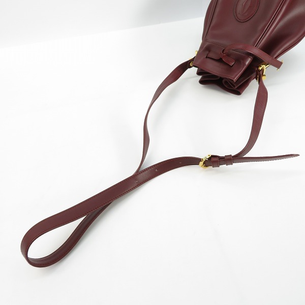 実際に弊社で買取させて頂いたCartie/カルティエ マストライン レザー ショルダーバッグの画像 2枚目