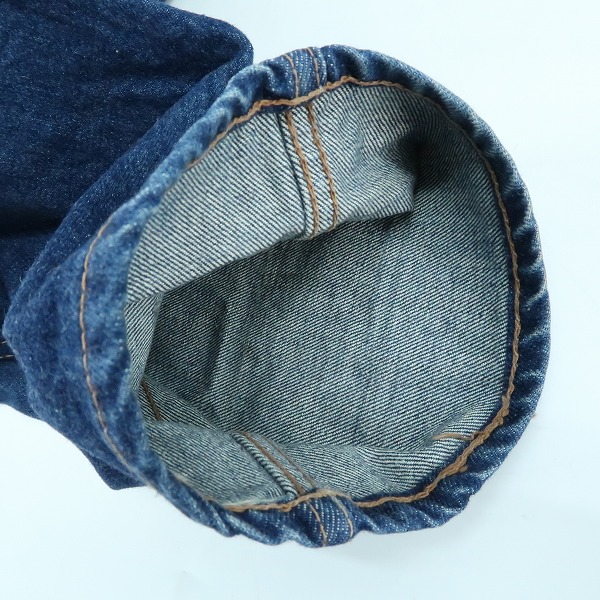 実際に弊社で買取させて頂いたBIG JOHN/ビッグジョン vintage/ビンテージ デニム オーバーオール Lot 02447/32L32の画像 7枚目