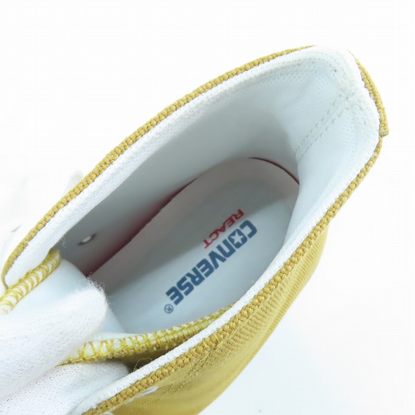実際に弊社で買取させて頂いたCONVERSE/コンバース ALL STAR オールスター 100 WORKFABRIC HI  ハイカットスニーカー 1CK740 28の画像 4枚目
