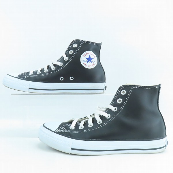 実際に弊社で買取させて頂いたCONVERSE/コンバース LEA ALL STAR HI/オールスター ハイ 1B908/26.5の画像 3枚目