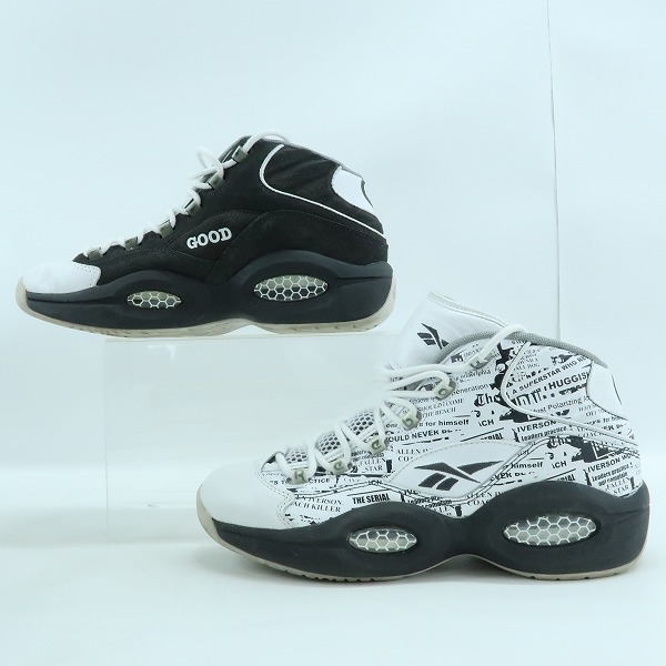 実際に弊社で買取させて頂いたReebok/リーボック QUESTION MID MISUNDERSTOO/クエスチョン ミッド ミスアンダーストゥッド V69765/29の画像 3枚目