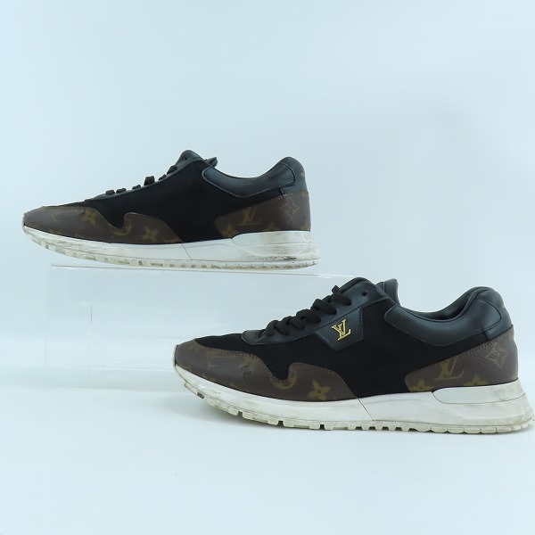 実際に弊社で買取させて頂いた【ジャンク】LOUIS VUITTON/ルイヴィトン ランアウェイライン モノグラム スニーカー/7.5の画像 3枚目