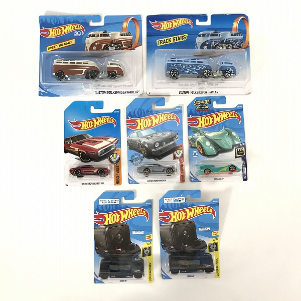 実際に弊社で買取させて頂いた【おまとめ/未開封】Hot Wheels/ホットウィール CUSTOM VOLKSWAGEN HAULER/BATMOBILE/CUSTOM FORD MAVERICK/ZOOM IN 他
