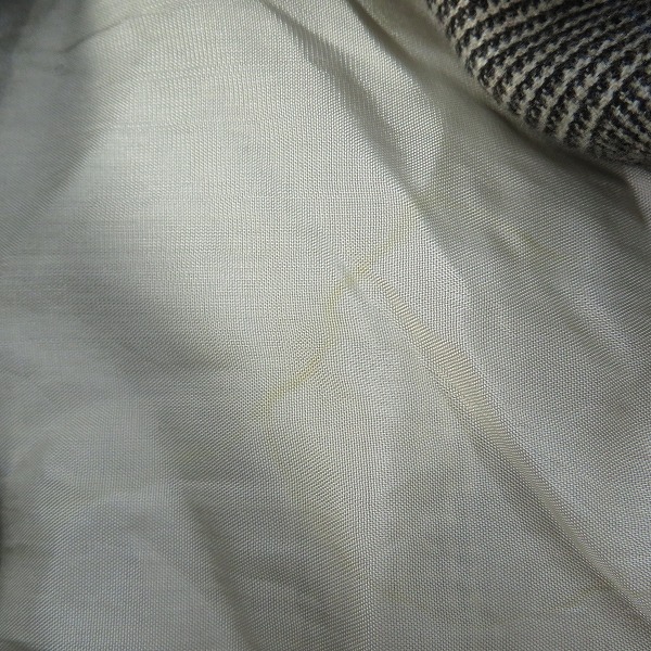 実際に弊社で買取させて頂いたChristian Dior monsieur/クリスチャンディオール ムッシュ チェック スラックスパンツ/A-5の画像 9枚目