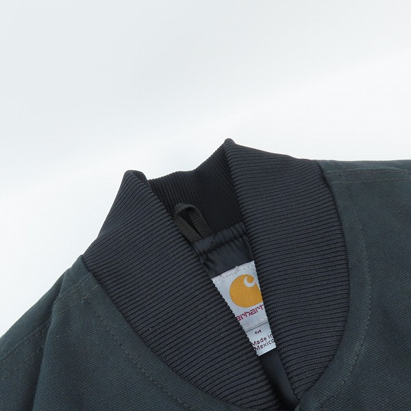 実際に弊社で買取させて頂いたCarhartt/カーハート DUCK VEST/ダックベスト V01-BLK/Mの画像 4枚目