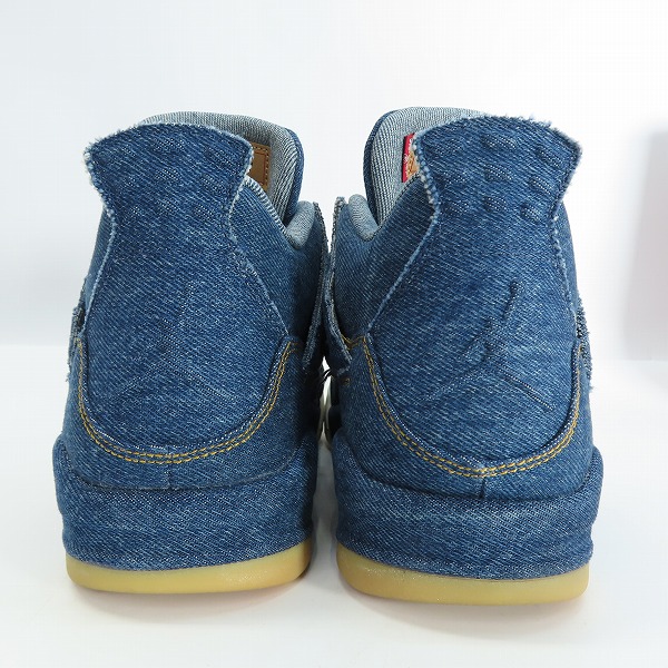 実際に弊社で買取させて頂いたNIKE×LEVI’S/ナイキ×リーバイス AIR JORDAN 4 RETRO NRG/エア ジョーダン 4 レトロ デニム AO2571-401/27.5の画像 1枚目